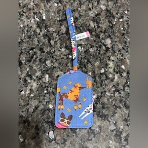 Vera Bradley luggage tag